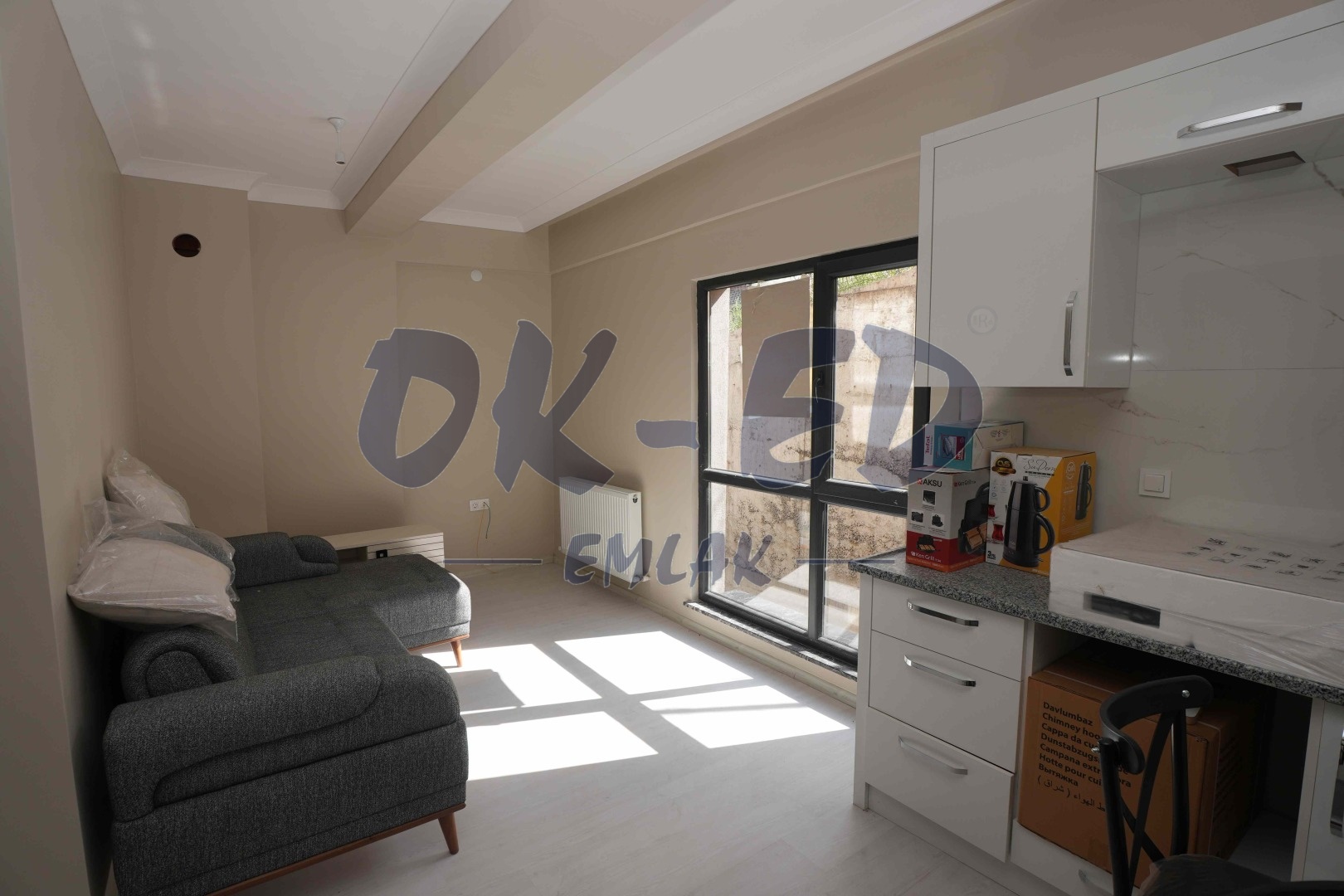 Kavaklık Mahallesinde Kiralık Eşyalı 1+1 Daire - 2. Fotoğraf