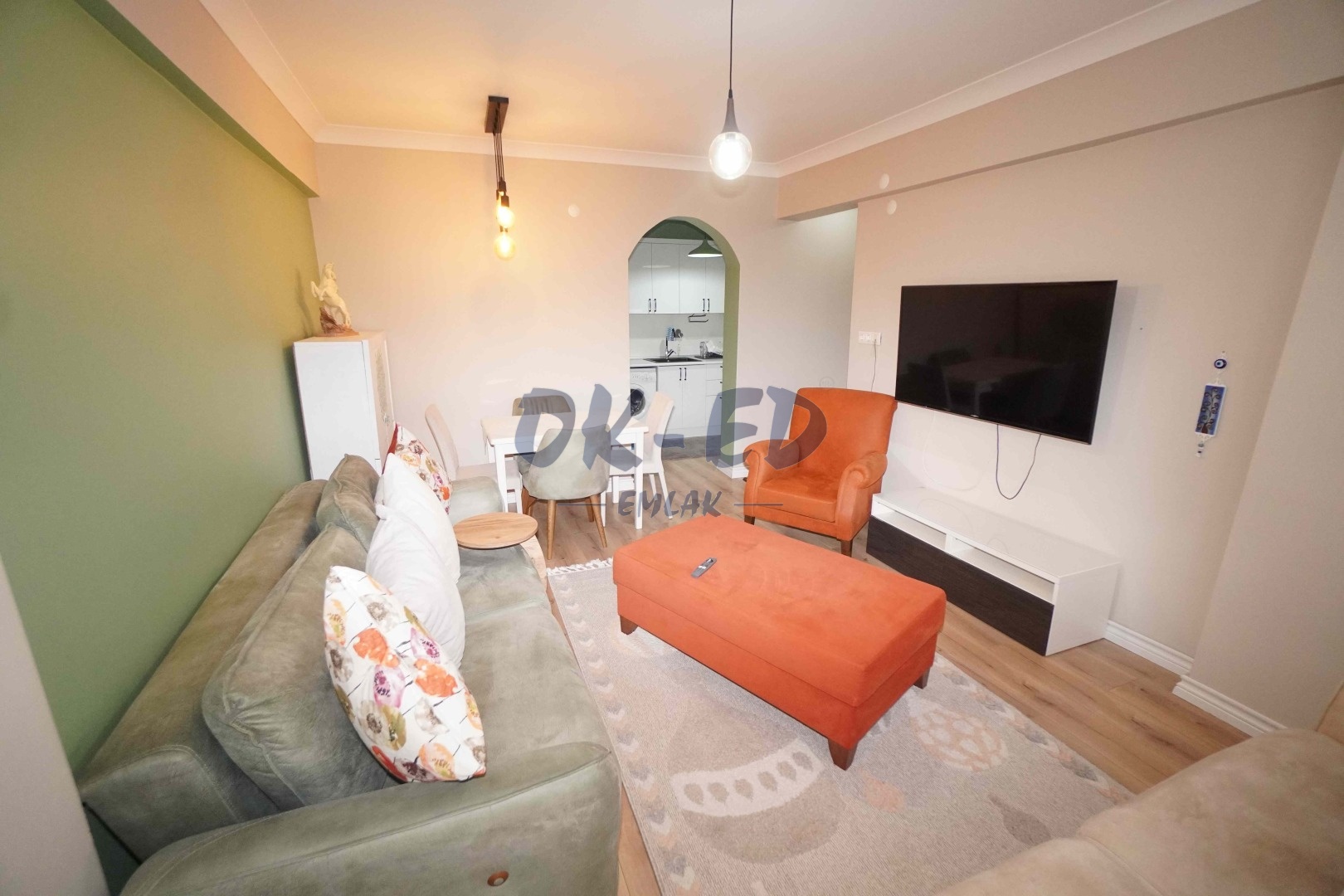 Orhanlar Mahallesinde Eşyalı Kiralık 2+1 Daire - 3. Fotoğraf