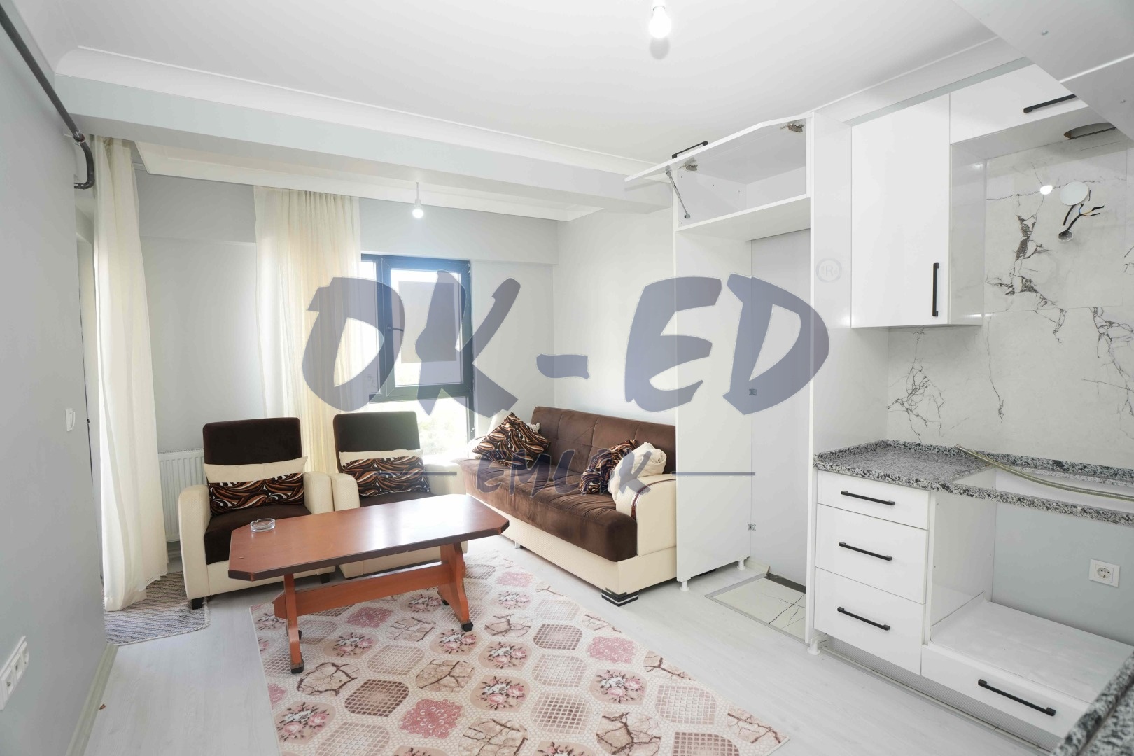 KEPEZ MAHALLESİ DAĞEVLERİ’NDE KİRALIK SIFIR 1+1 DAİRE - 2. Fotoğraf