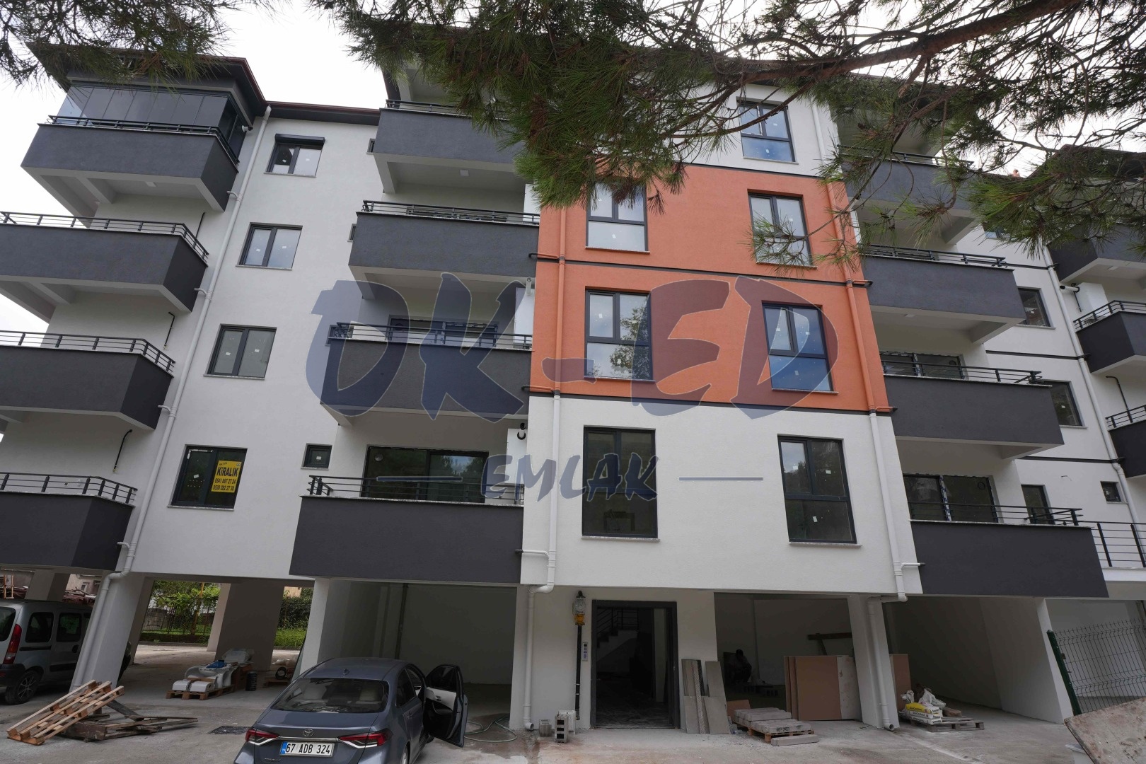 Süleymanlar Mahallesi Adliye Bölgesinde Kiralık 1+1 Sıfır Daire