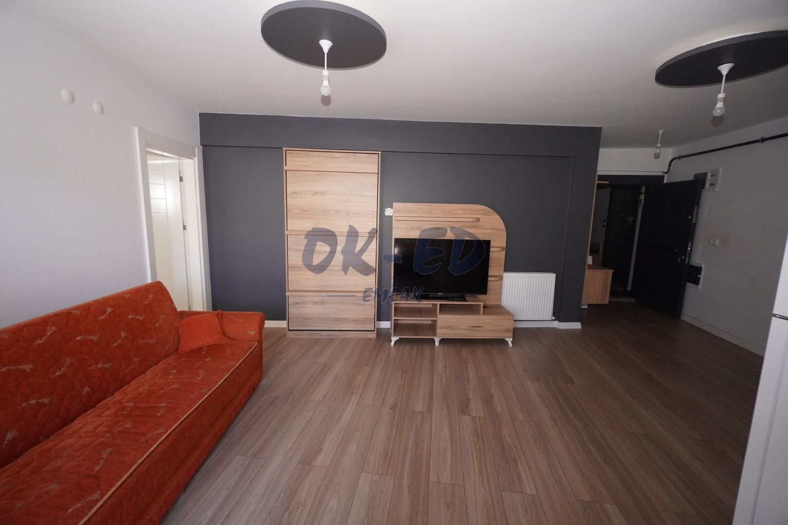 Süleymanlar Mahallesi Adliye Bölgesinde Kiralık Eşyalı 1+1 Daire - Thumbnail 2